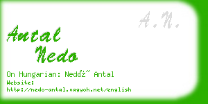 antal nedo business card